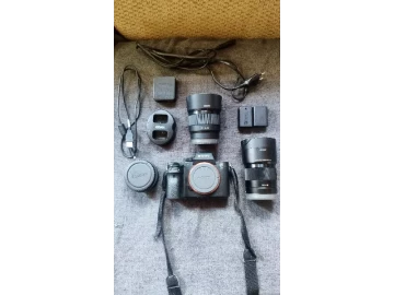 Sony A7s2 with 2 lens and Adaptor