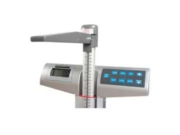 Digital Eye-Level Stand-on w/height clinic scale
