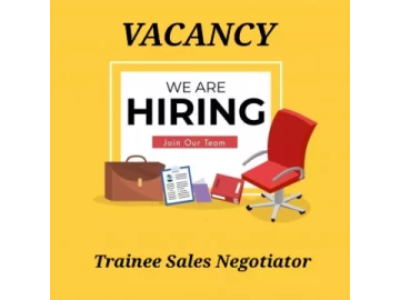 Wanted : Trainee Sales Negotiator