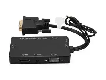 DVI To VGA + HDMI